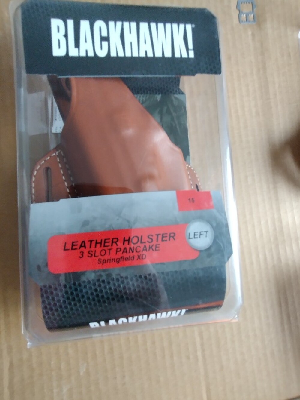 Blackhawk Leather Holster Left Handed NWT